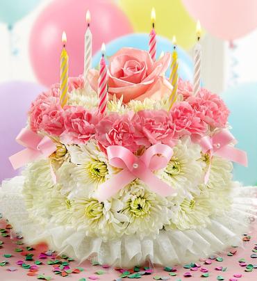 Birthday Flower Cake? Pastel