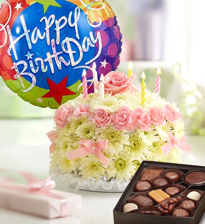 Birthday Flower Cake? Pastel