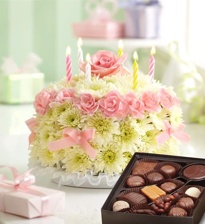 Birthday Flower Cake? Pastel